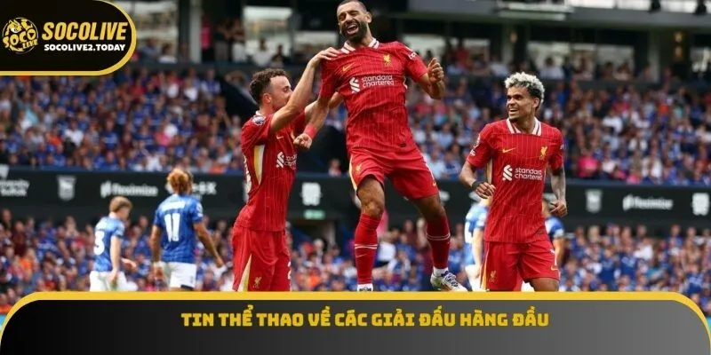 Tin thể thao về các giải đấu hàng đầu